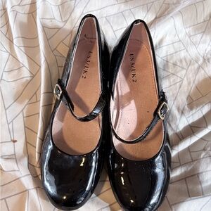 Black Patent Leather Kids Shoes
